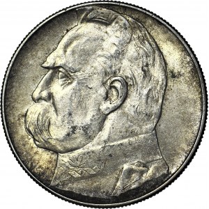 10 złotych 1939, Piłsudski, ok. menniczy
