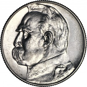 5 złotych 1934, Piłsudski, urzędowy, menniczy