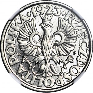 50 groszy 1923, rzadkie, mennicze