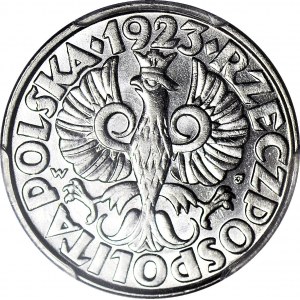 50 groszy 1923, rzadkie, mennicze