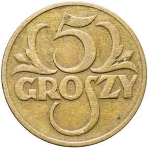 5 groszy 1934, rzadkie