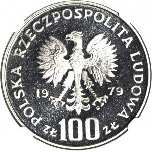 100 złotych 1979 Kozica, PRÓBA, nikiel