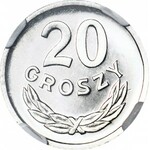 RRR, 20 groszy 1975, PROOFLIKE, rzadki rocznik w PL