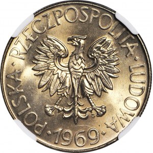 10 złotych 1969 Tadeusz Kościuszko, menniczy