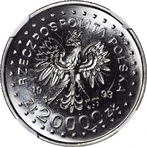 20.000 złotych 1993, Lillehammer, PRÓBA, nikiel