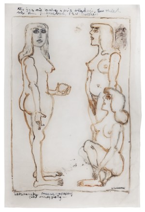 Eugeniusz Markowski (1912 Warsaw - 2007 Warsaw), Three Graces