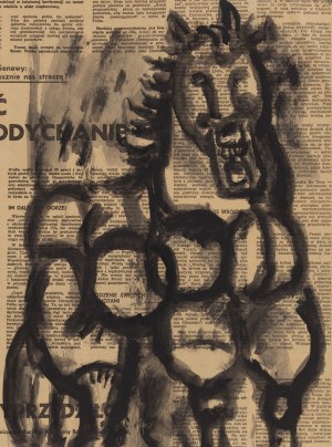 Eugeniusz Markowski (1912 Warsaw - 2007 Warsaw), Horse