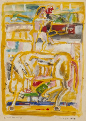 Eugeniusz Markowski (1912 Warszawa - 2007 Warszawa), Cyrk, 1989