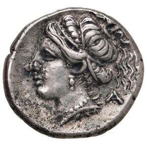 Greek Coins - § CORINZIA Corinto (350-338 a.C.) Dracma - D/ Test...