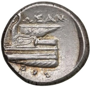 Greek Coins - § IONIA Chios (350-300 BC) Hemidracma - D/ Head ...