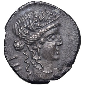 Roman Republican Coins - § Giulio Cesare (101/100-44 a.C.) Denario - RRSC D...