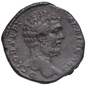 Imperial Roman Coins - § Clodio Albino (193-197) Roma - Sesterzio - RIC 6...