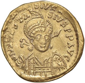 Byzantine Coins - § Anastasius (491-518) Constantinople - Solid - Se...