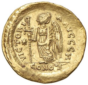 Byzantine Coins - Justin I (518-527) Constantinople - Solid - Sea...