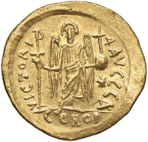 Byzantine Coins - Justinian I (527-565) Constantinople - Solid - ...