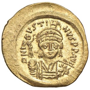 Byzantine Coins - Giustino II (565-578) Costantinopoli - Solido - Se...
