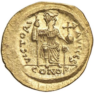 Byzantine Coins - Giustino II (565-578) Costantinopoli - Solido - Se...