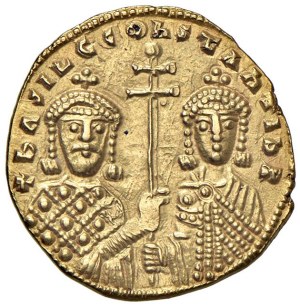 Byzantine Coins - Basileus II and Constantine VIII (976-1026) Constantine...