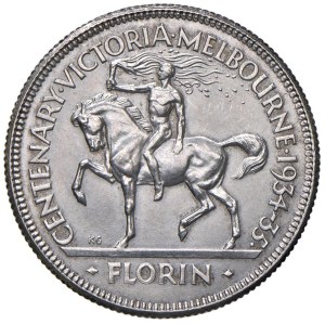 Foreign coins - AUSTRALIA George V (1910-1936) Mealbourne - Flowers...
