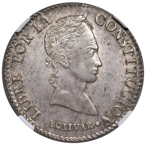 Foreign coins - BOLIVIA Repubblica 8 Soles 1846/5 - KM 103 AG (g 2...