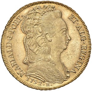 Foreign coins - BRAZIL Maria I (1786-1789) Rio de Janeiro - 6,400...