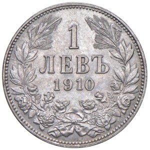 Foreign coins - BULGARIA Ferdinando I (1908-1918) Lev 1910 - KM 28...
