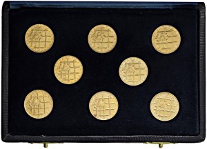 Foreign coins - CZECHOSLOVAKIA (1960-1989) Series of 8 