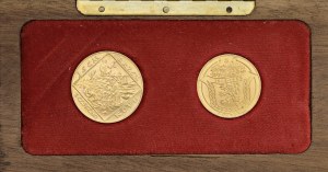 Foreign coins - CZECHOSLOVAKIA (1960-1989) Series of 2 coins of 2 ...