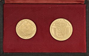 Foreign coins - CZECHOSLOVAKIA (1960-1989) Series of 2 coins of 2 ...