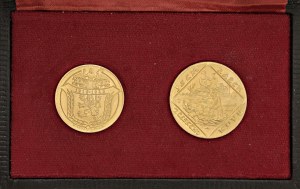 Foreign coins - CZECHOSLOVAKIA (1960-1989) Series of 2 coins of 2 ...