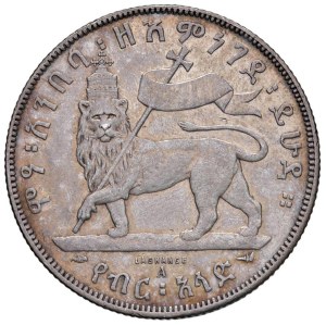 Foreign coins - ETHIOPIA Menelik II (1889-1913) 1/2 Birr EE 1889 A ...