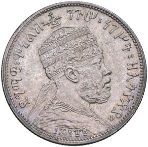 Foreign coins - ETHIOPIA Menelik II (1889-1913) 1/4 Birr EE 1889...