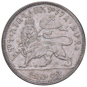 Foreign coins - ETIOPIA Menelik II (1889-1913) 1/4 di Birr EE 1889...