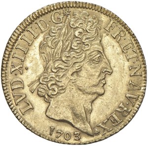 Foreign coins - FRANCE Louis XIV (1643-1715) Double Louis 1703 - ...