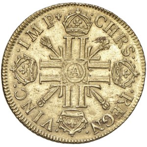 Foreign coins - FRANCIA Luigi XIV (1643-1715) Doppio Luigi 1703 - ...