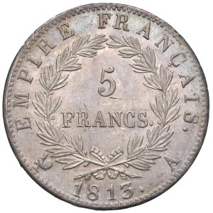 Foreign coins - FRANCIA Napoleone I (1804-1814) 5 Franchi 1813 A -...