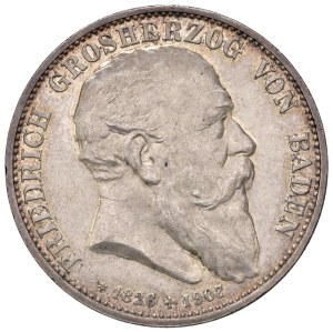 Foreign coins - GERMANY Baden Frederick I (1856-1907) 5 Marks 190...