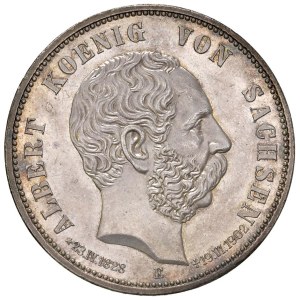 Foreign coins - GERMANIA Sassonia Alberto (1873-1902) Muldenhütten...