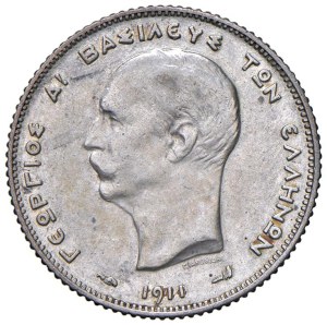 Foreign coins - GREECE George I (1863-1913) Drachma 1911 a - KM 60...