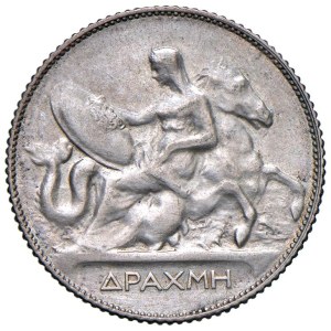 Foreign coins - GRECIA Giorgio I (1863-1913) Dracma 1911 a - KM 60...