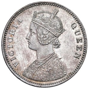 Foreign coins - INDIA Vittoria (1837-1901) Rupia 1862 c - KM 473.1...