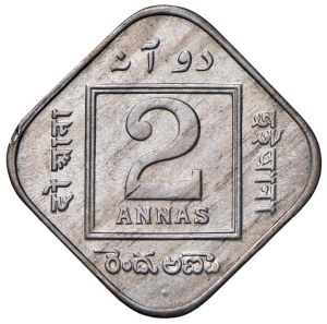 Foreign coins - INDIA George V (1910-1936) 2 Anna 1918 B - KM 516...