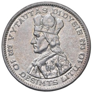 Foreign coins - LITUANIA 10 Litu 1936 - KM 83 AG (g 17,99) In slab...