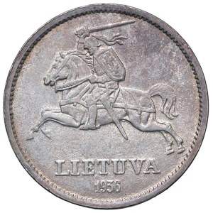 Foreign coins - LITUANIA 10 Litu 1936 - KM 83 AG (g 17,99) In slab...