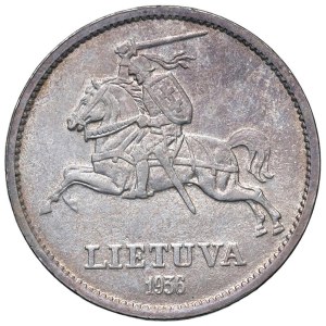 Foreign coins - LITHUANIA 10 Litu 1936 - KM 83 AG (g 17.99) In slab...