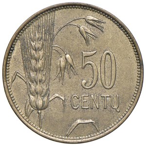 Foreign coins - LITHUANIA 50 Centu 1925 - KM 75 BR (g 4.99) In slab...