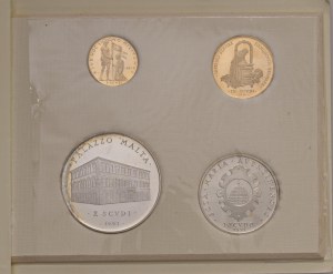 Foreign coins - MALTA SMOM Andreas Bertie (1988-2008) Test Set 19...