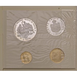 Foreign coins - MALTA SMOM Andreas Bertie (1988-2008) Set PROVA 19...