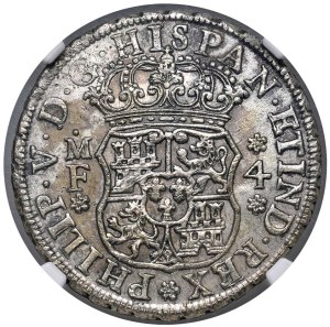 Foreign coins - MEXICO Philip V of Bourbon (1700-1746) 4 Reales ...
