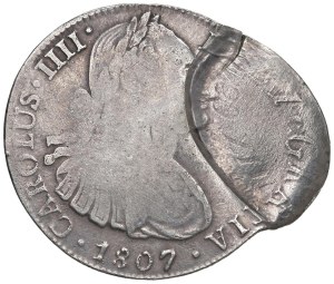Foreign coins - MEXICO Charles IV (1788-1808) 8 Reales 1807 TH - Ca...
